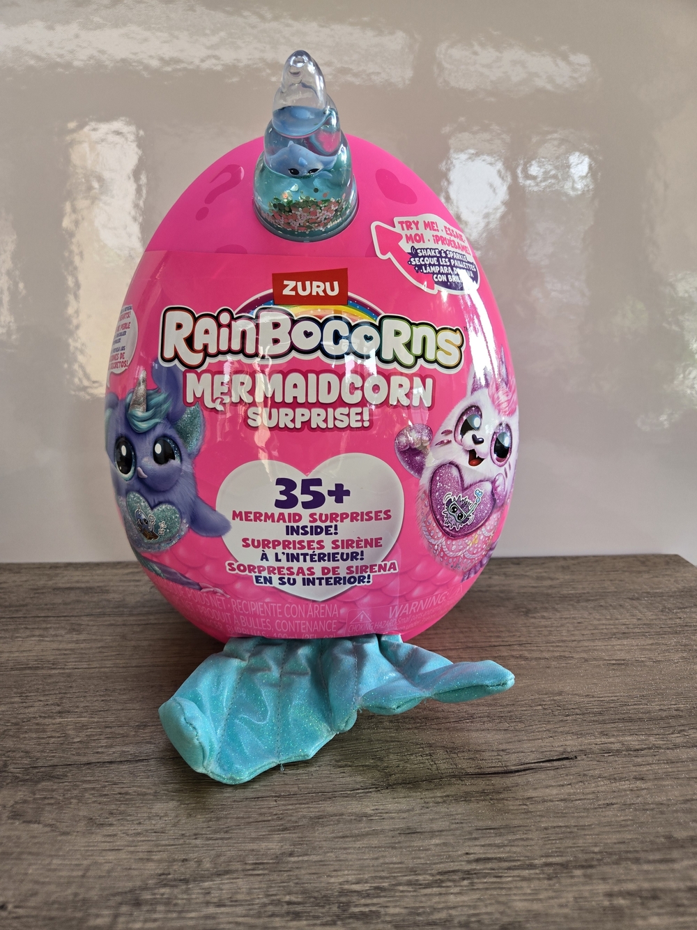 ZURU Rainbocorns Mermaicorn Surprise! Toy - Pink with Teal Accent